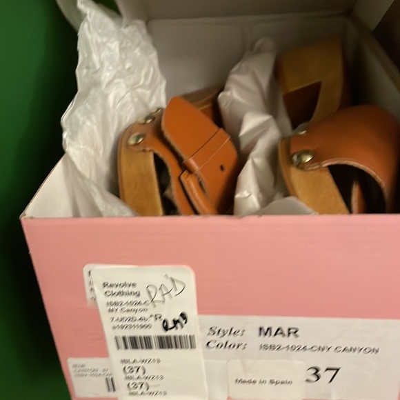 Revolve tan mule sandals - Picture 7 of 7